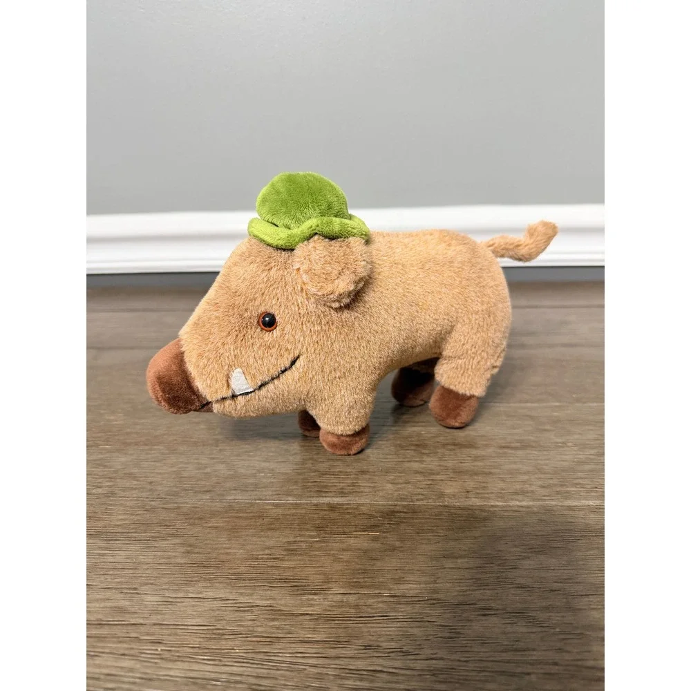 Wild Boar with Green‎ Hat Plush